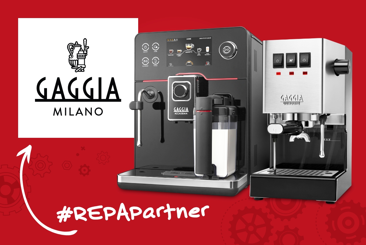 New partnership with GAGGIA MILANO: 100% original spare parts